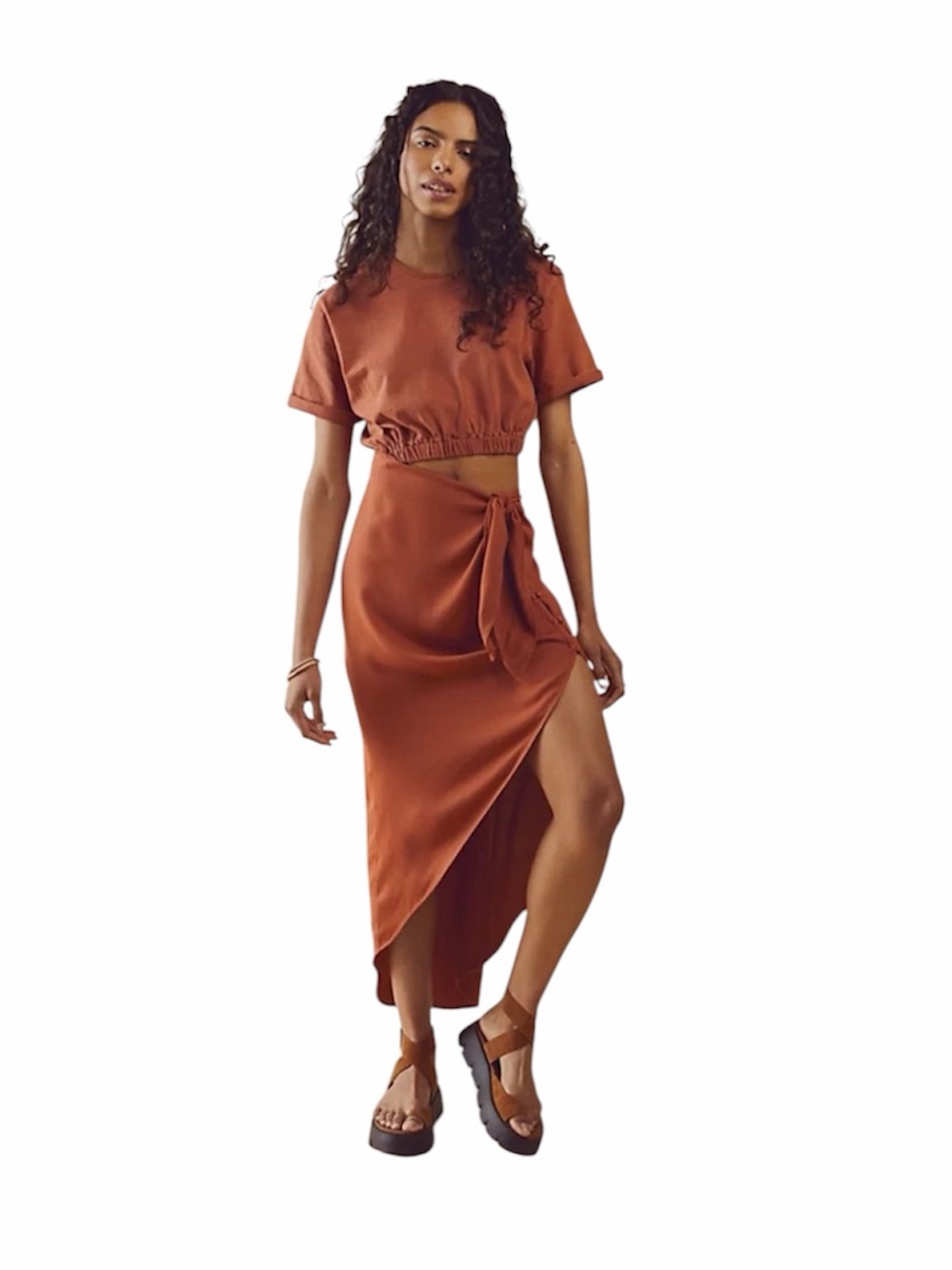 Free People Rae max dress in Siena side cut out size  X Small
